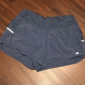 Navy blue athleta shorts